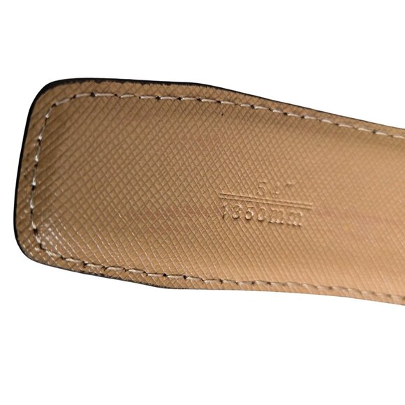 Mens Vintage PIERRE CARDIN Dress Belt Adjustable Ratchet Buckle Silver SZ 29-35" - Picture 12 of 15